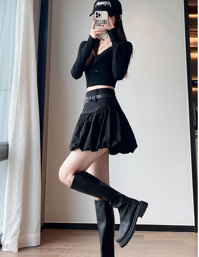 Bud skirt all-match short skirt for women