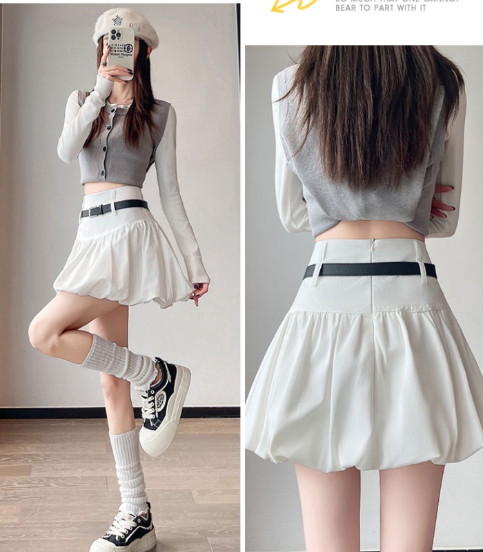 Bud skirt all-match short skirt for women