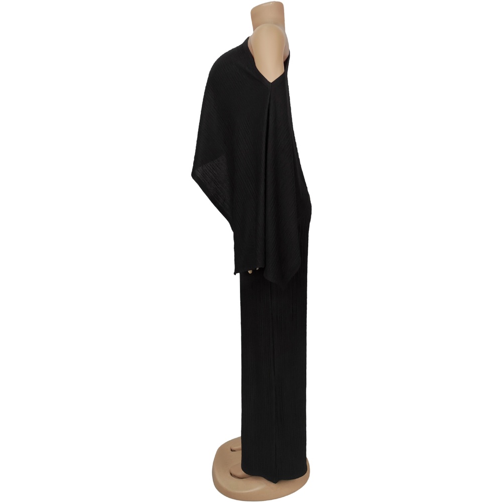 Casual tops fashion long pants 2pcs set for women