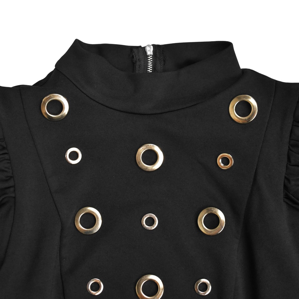 European style short skirt tops 2pcs set for women
