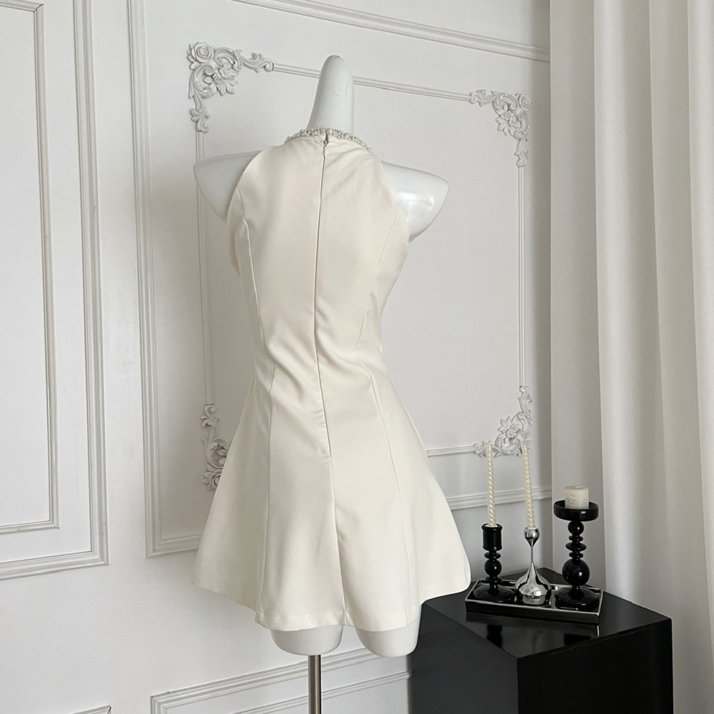 Swan slim dazzle temperament short sexy dress