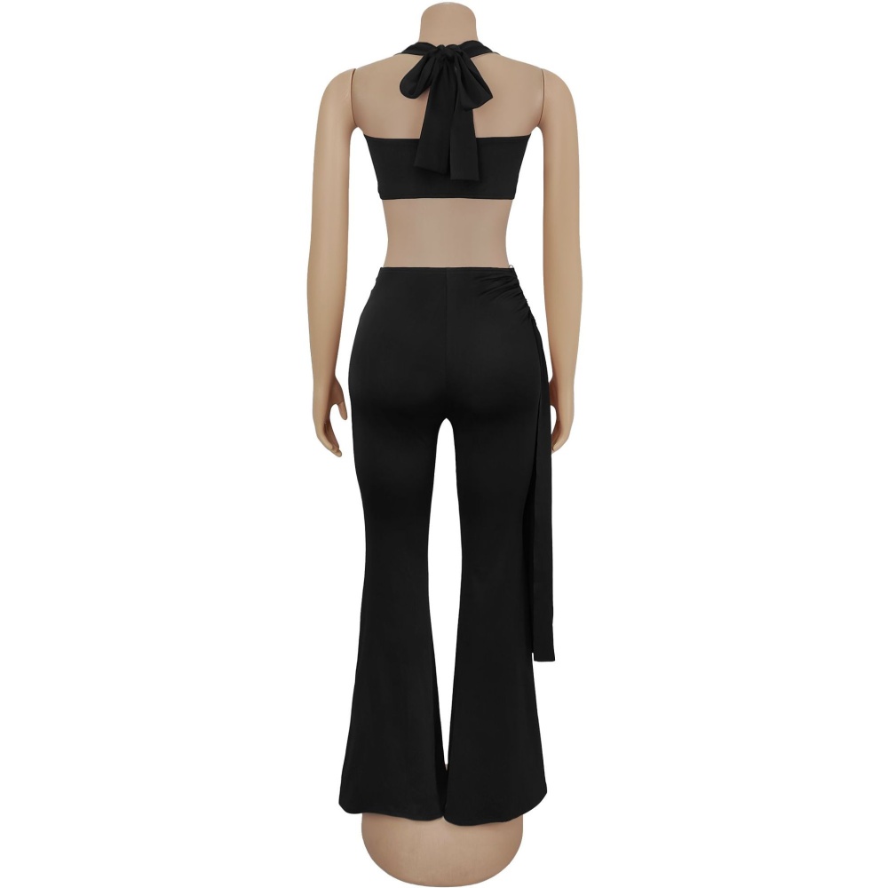 European style long pants a set for women