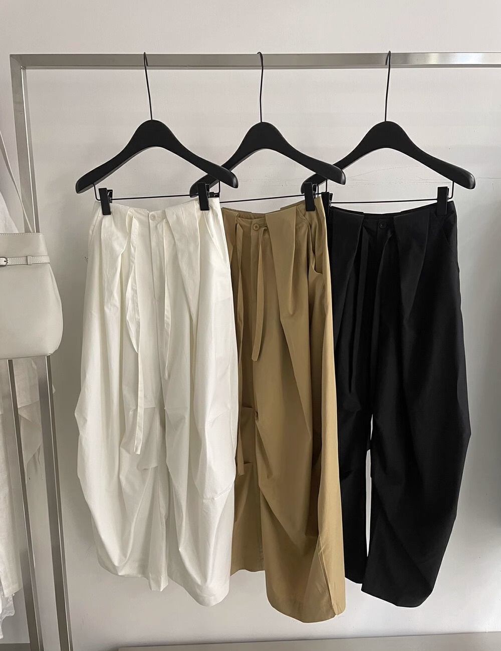High waist Korean style all-match straight casual pants