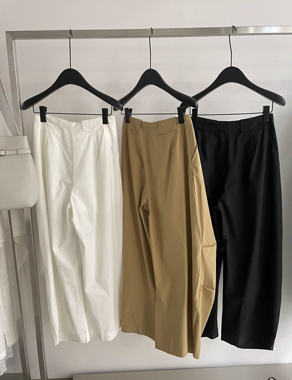 High waist Korean style all-match straight casual pants