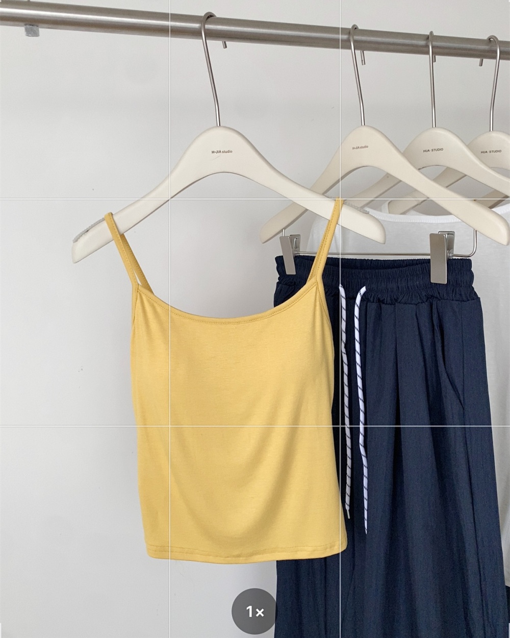 Temperament vest wide leg pants 3pcs set for women