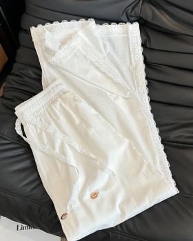 Loose wide leg pants summer long pants