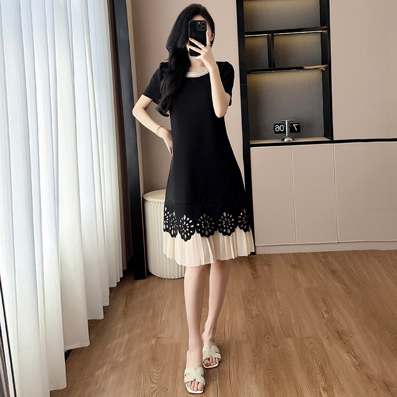 Hollow show young long dress fashion loose dress for women