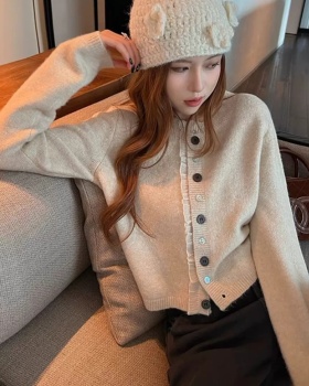 Knitted commuting cardigan autumn Korean style sweater