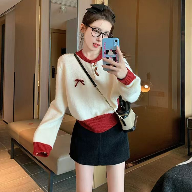 Lazy tops retro sweater