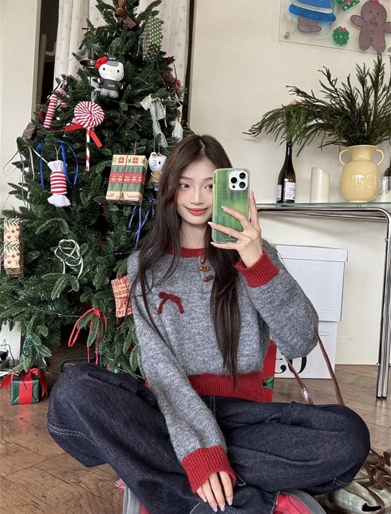 Lazy tops retro sweater