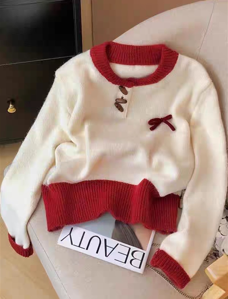 Lazy tops retro sweater