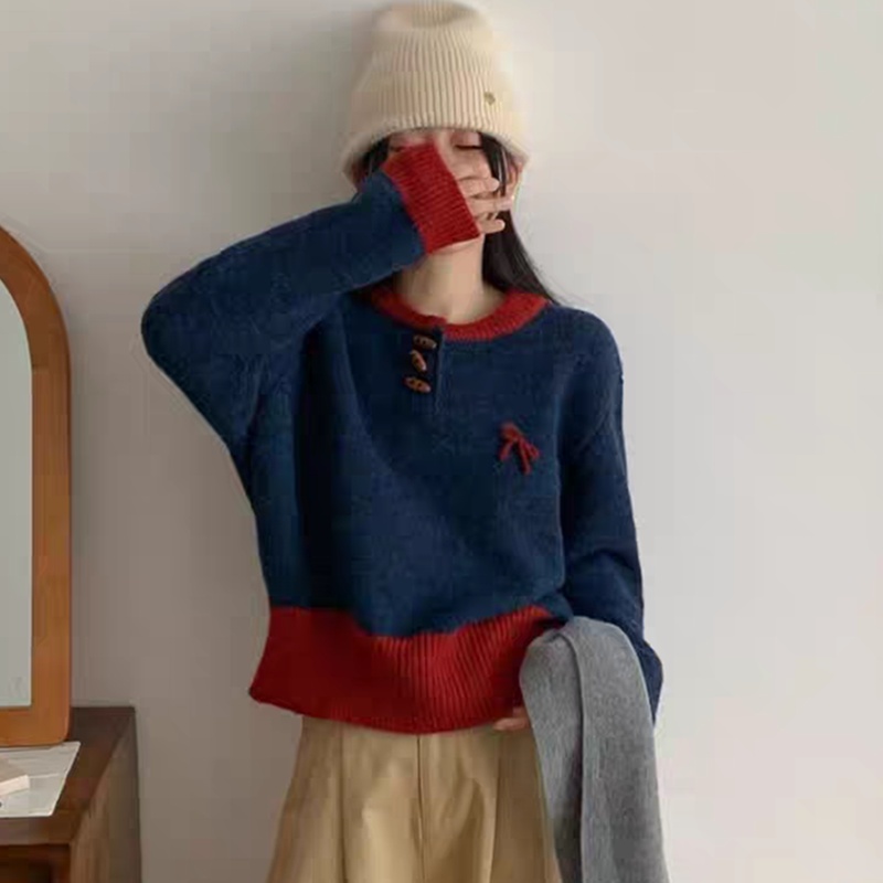 Lazy tops retro sweater