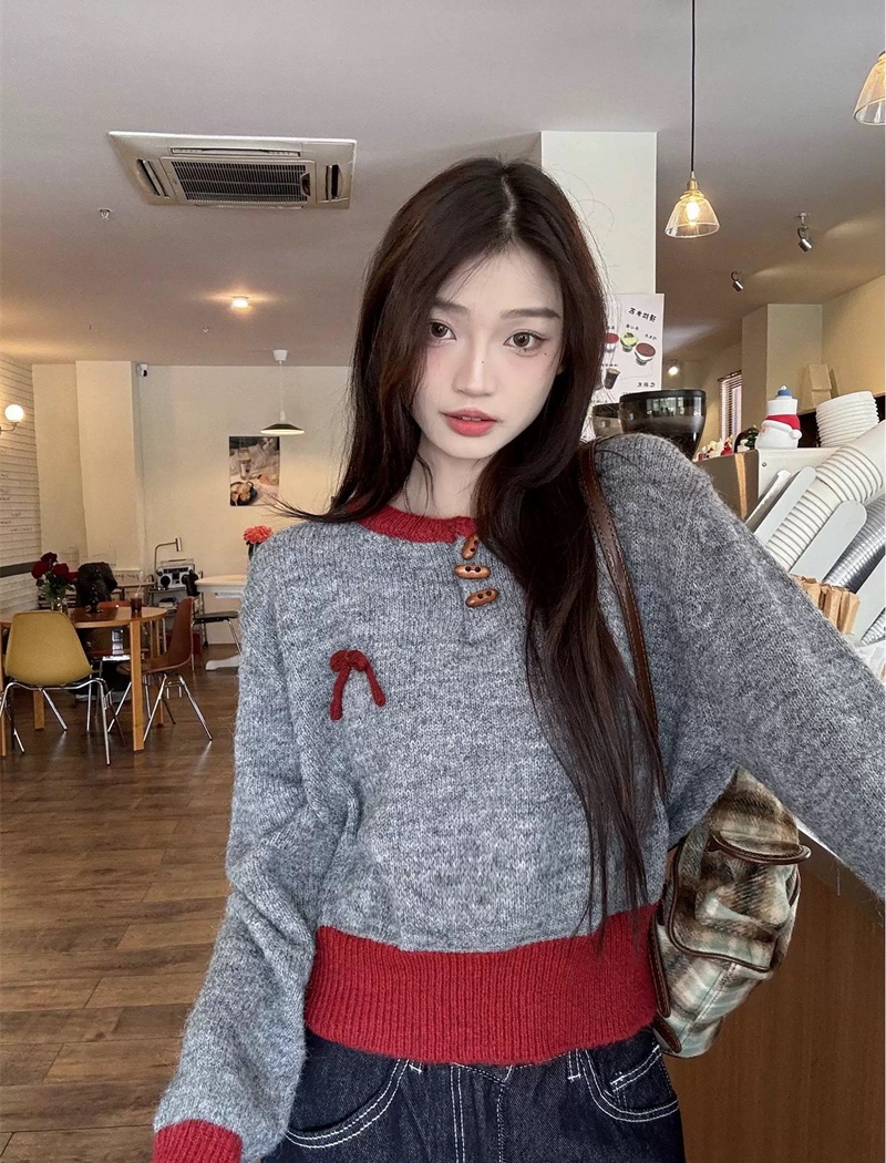 Lazy tops retro sweater