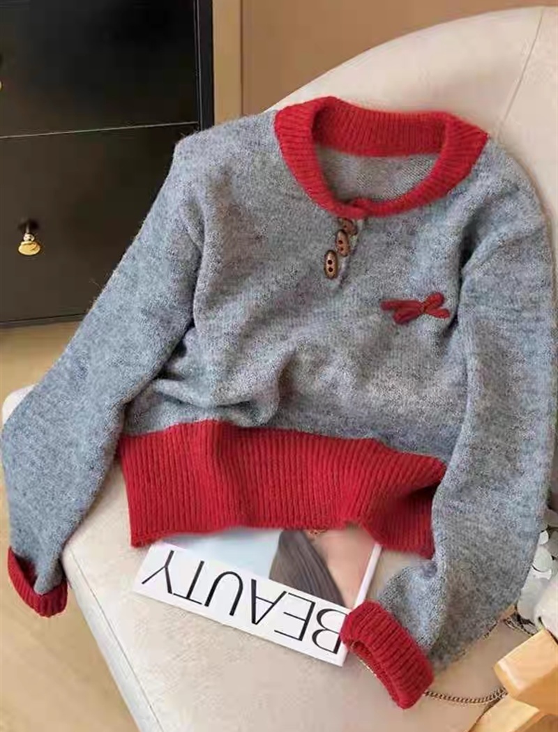 Lazy tops retro sweater