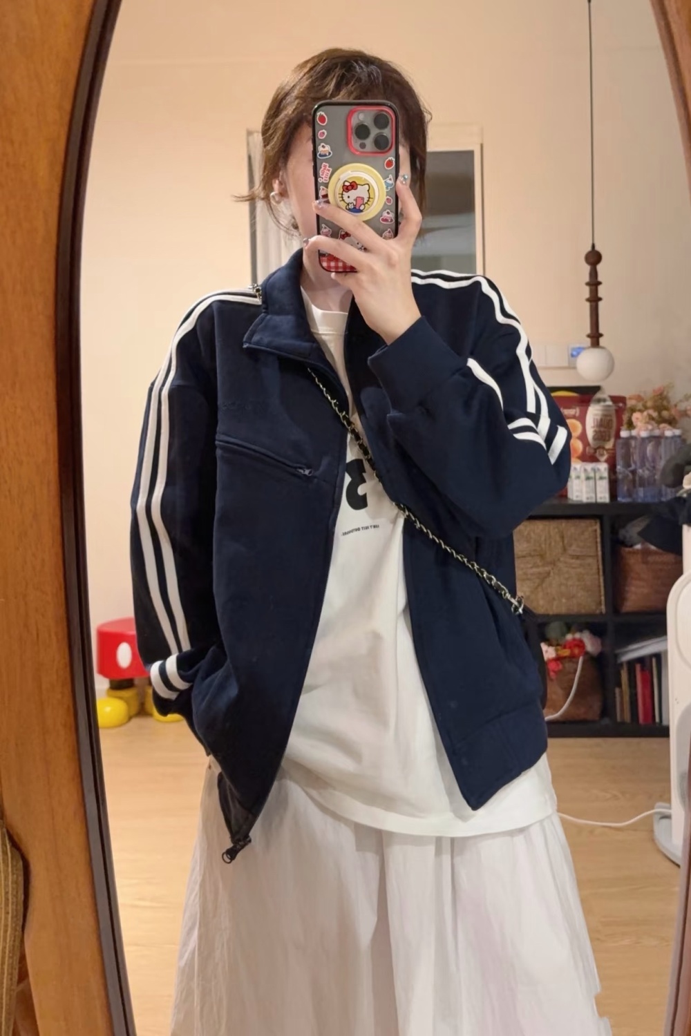 Retro couples sports hoodie loose zip autumn coat