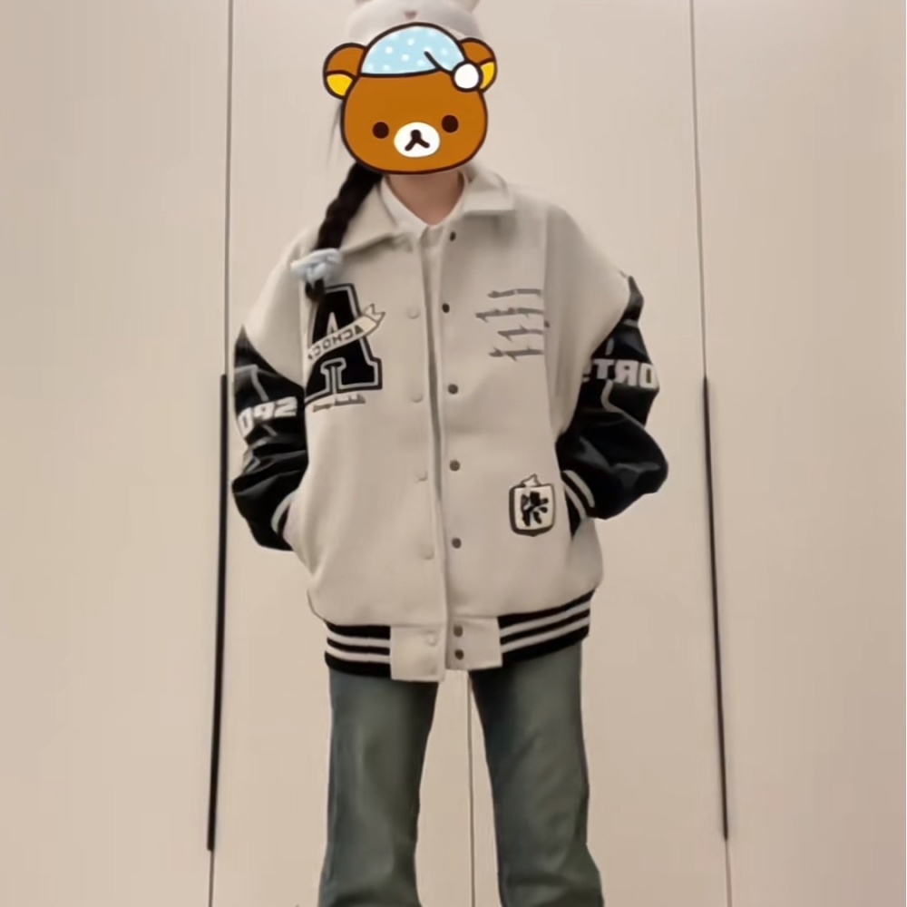Autumn cstand collar retro coat couples embroidery jacket