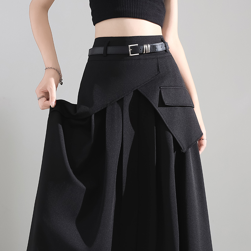 Korean style slim commuting fashion temperament skirt