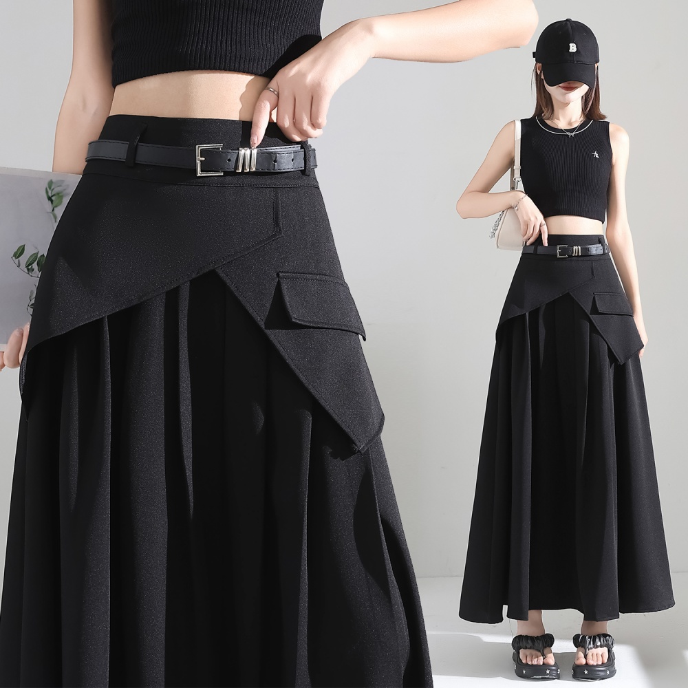 Korean style slim commuting fashion temperament skirt