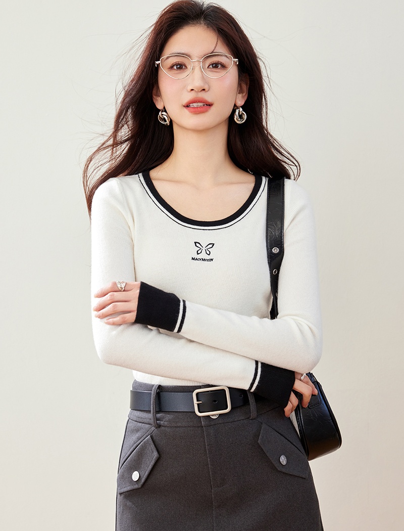 Inside the ride bottoming shirt autumn tops for women