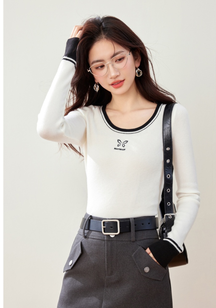 Inside the ride bottoming shirt autumn tops for women