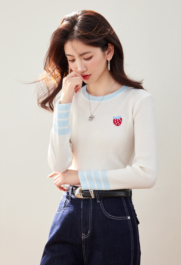 All-match bottoming shirt knitted sweater