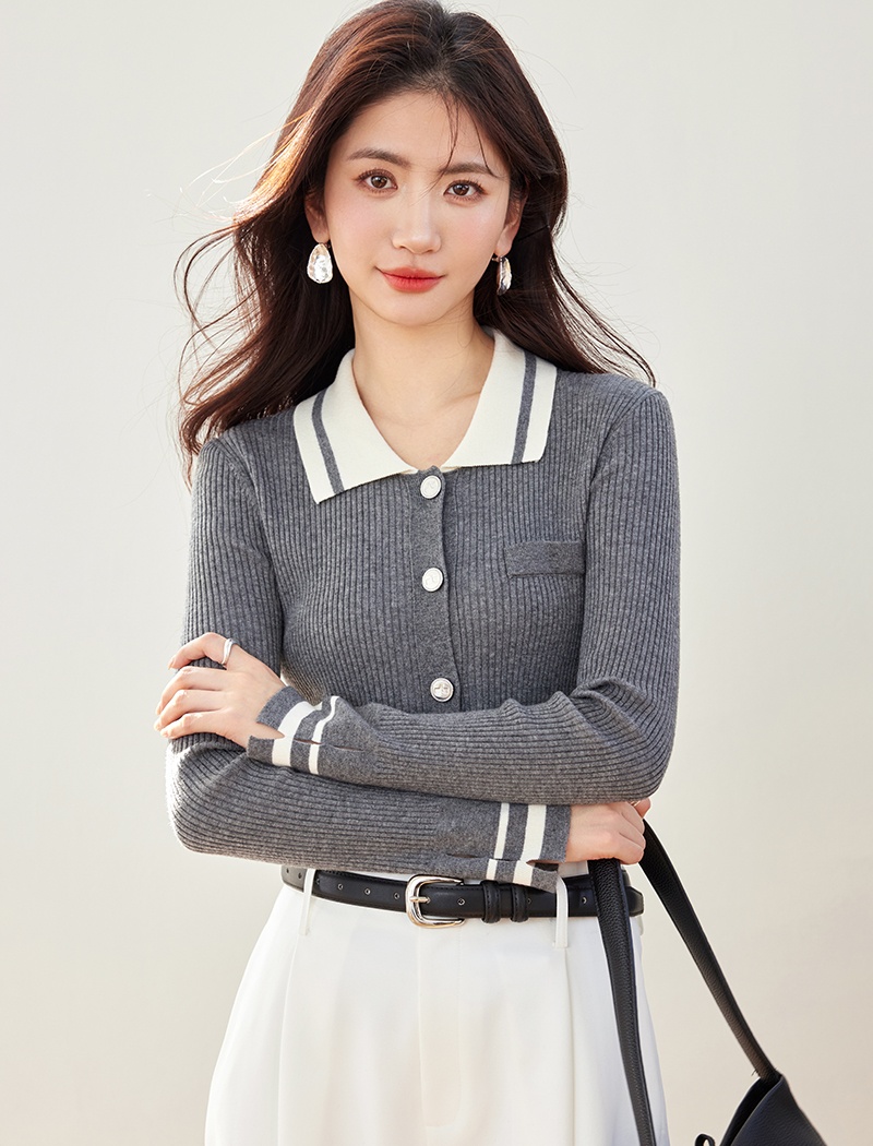 Autumn cardigan autumn and winter jacket for women
