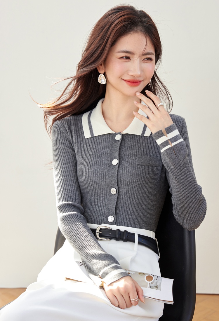 Autumn cardigan autumn and winter jacket for women