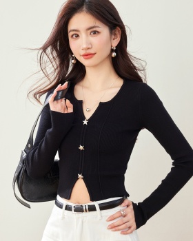 Bottoming autumn sweater spicegirl tops for women