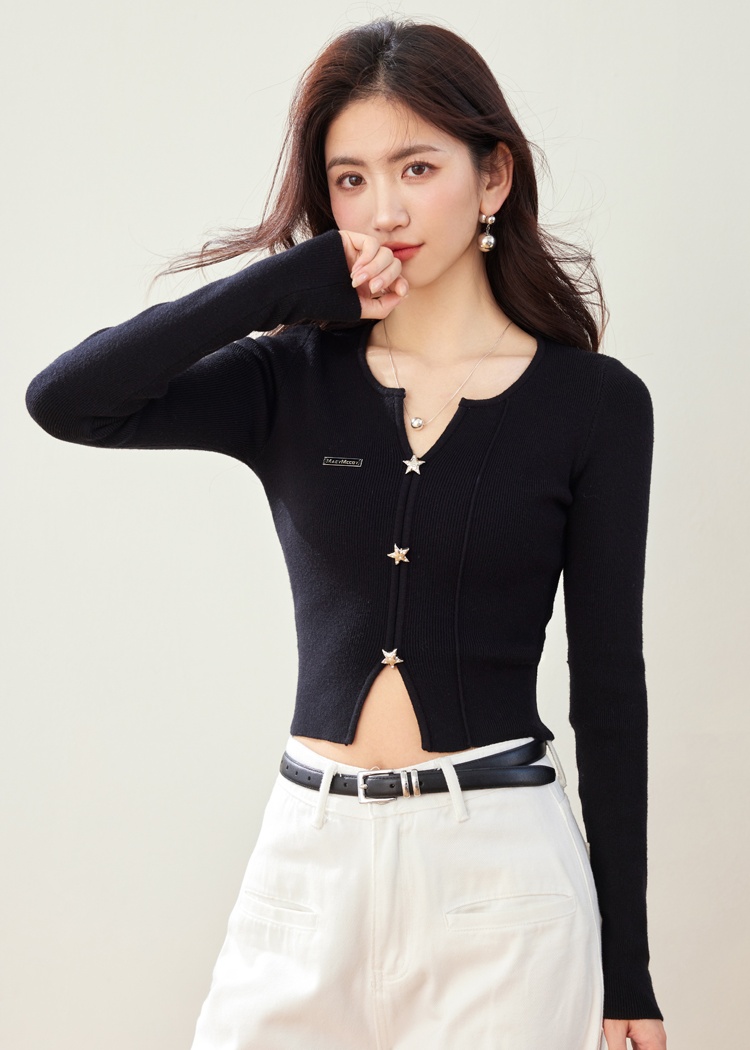 Bottoming autumn sweater spicegirl tops for women