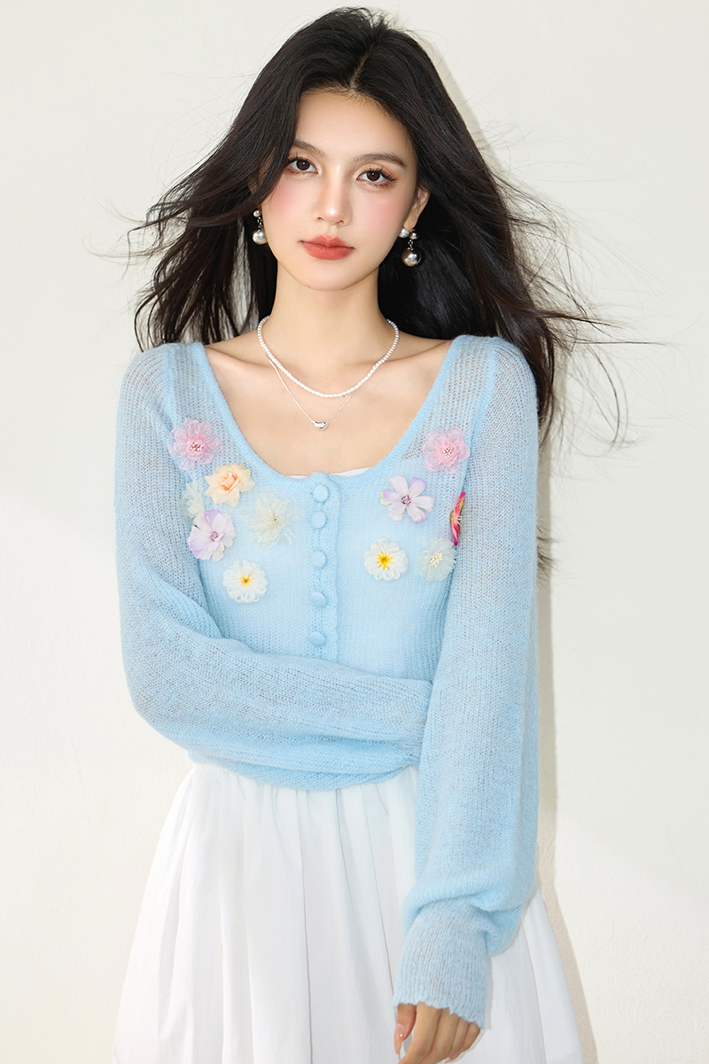 Autumn colors bottoming sweater knitted wool tops