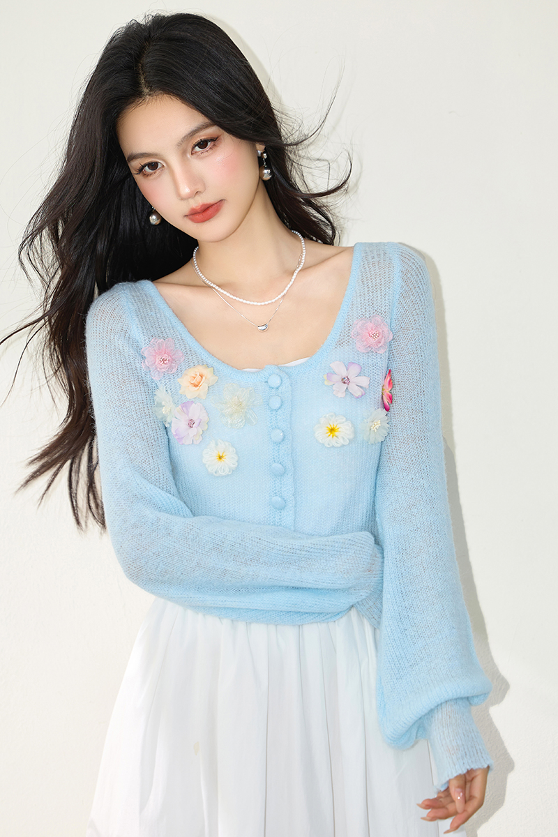 Autumn colors bottoming sweater knitted wool tops