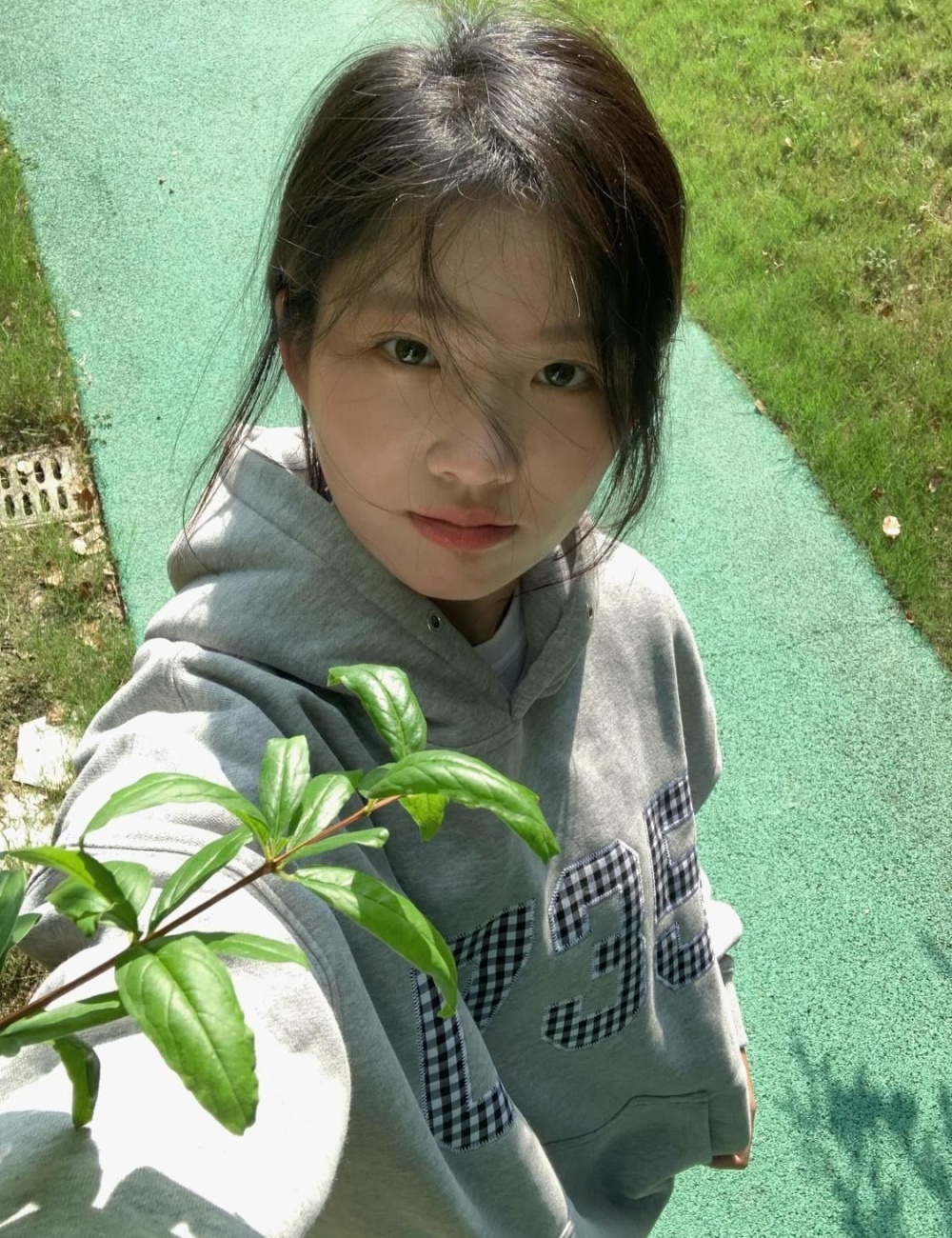 Complex milk silk plus velvet cotton hoodie for women