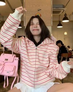 Long all-match loose hoodie thin long sleeve hooded cardigan