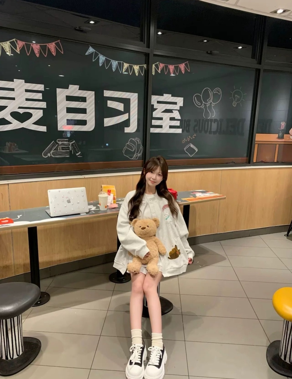 Cartoon spring and autumn towel Japanese style coat