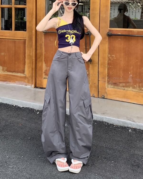All-match work clothing Korean style pants for women