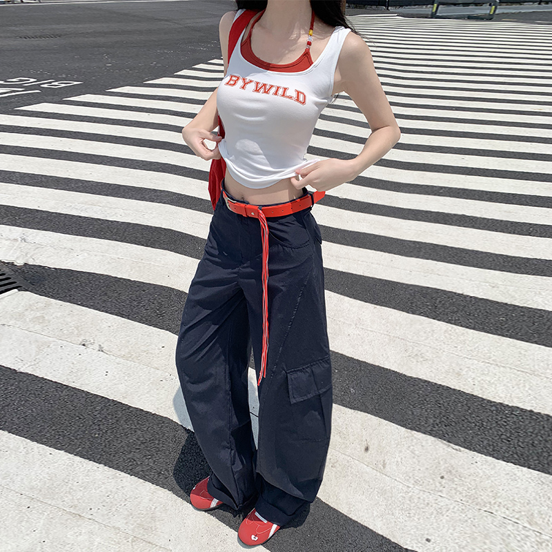 All-match work clothing Korean style pants for women