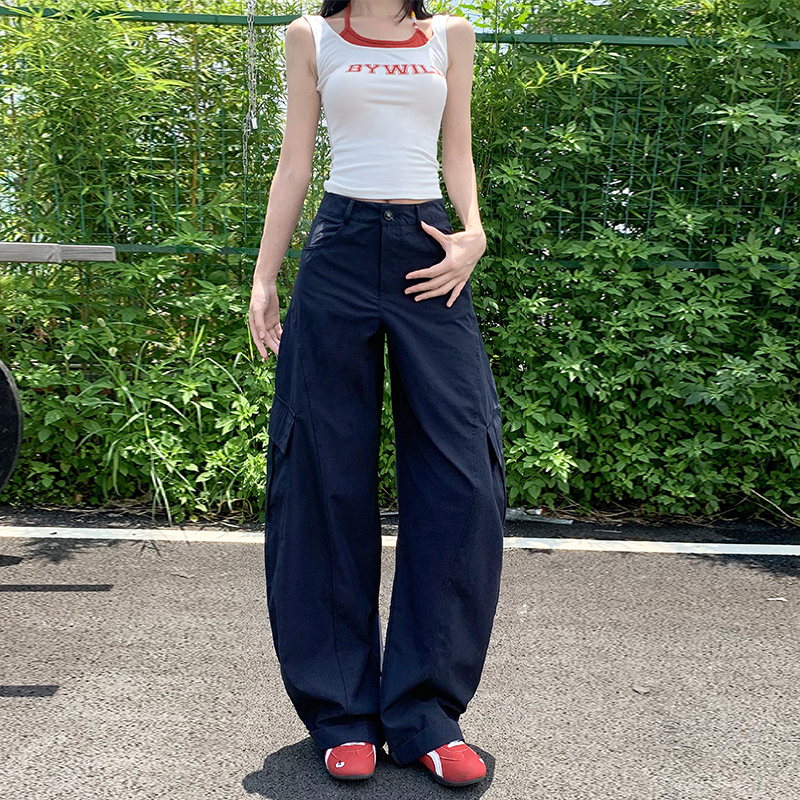 All-match work clothing Korean style pants for women