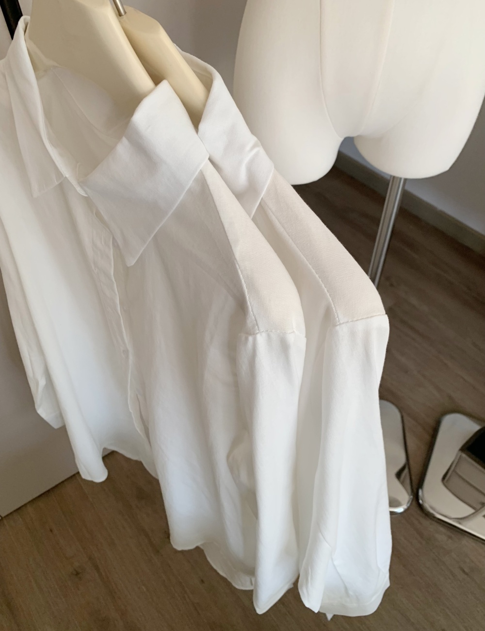 Long sleeve all-match shirt loose coat for women