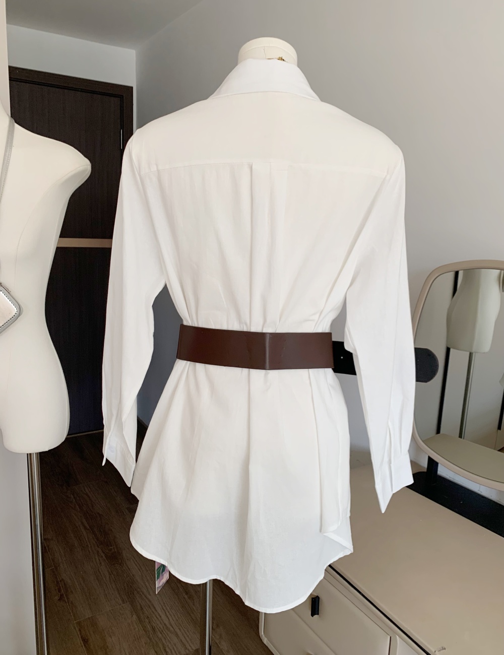 Long sleeve all-match shirt loose coat for women