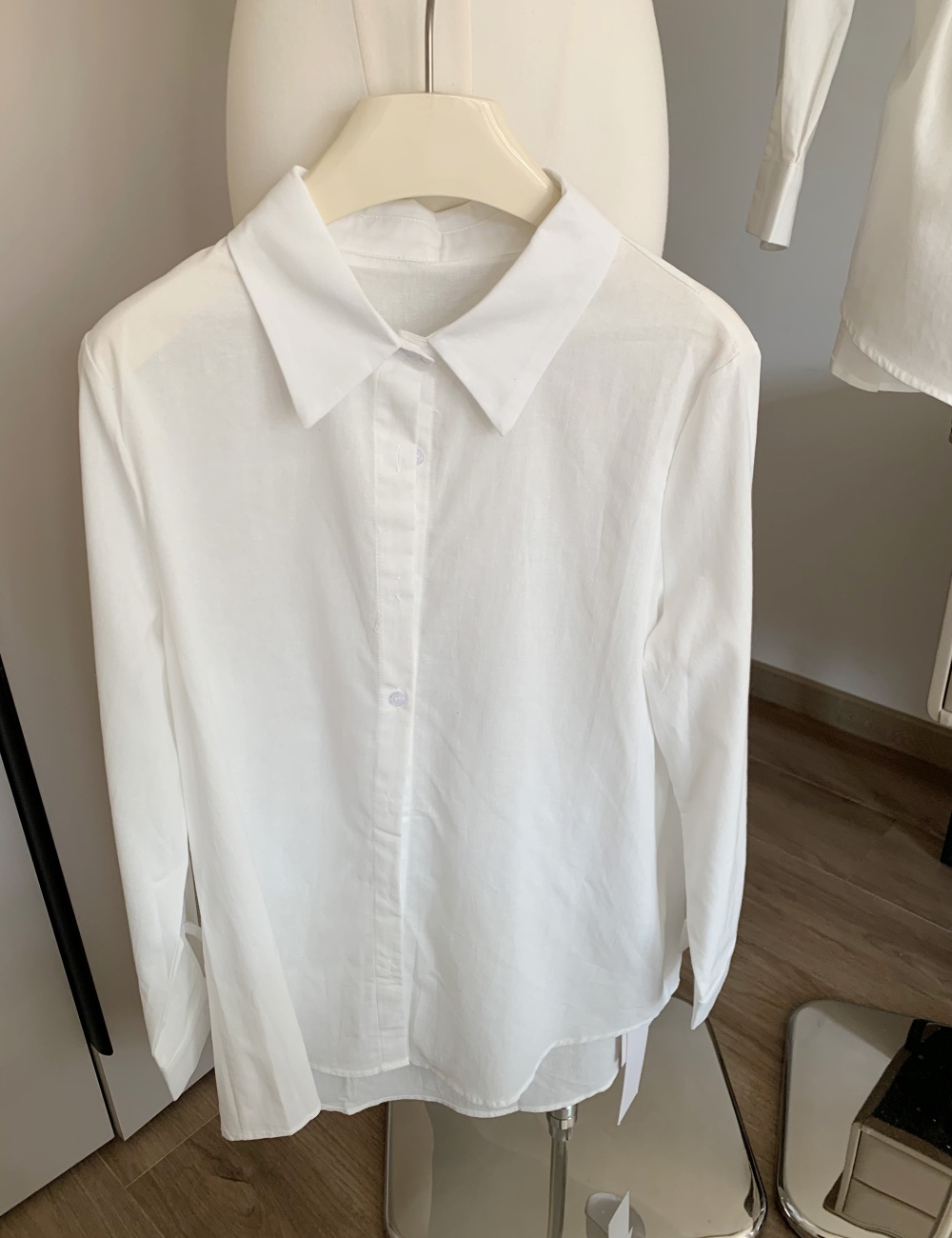 Long sleeve all-match shirt loose coat for women