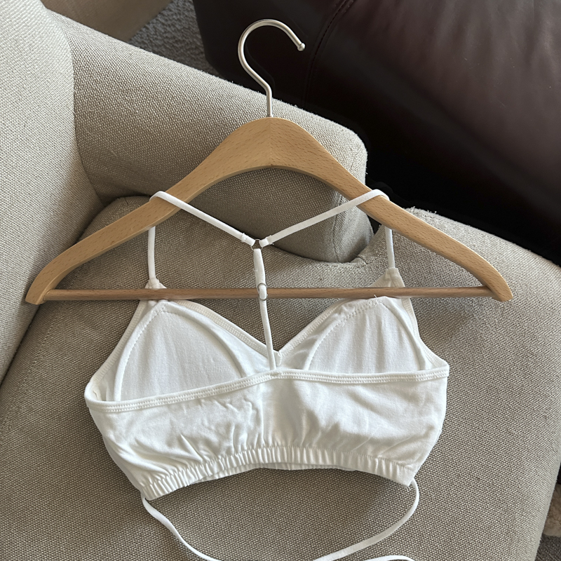 Sexy short slim spicegirl cross halter enticement tops for women