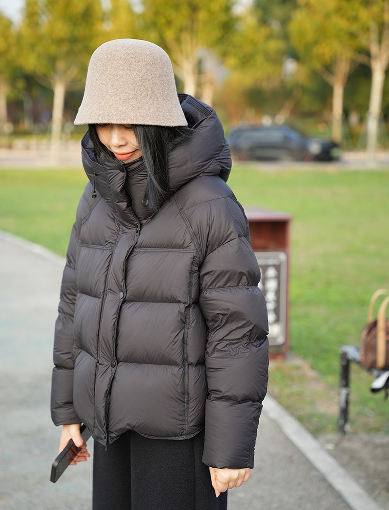 Slim thick down coat Korean style cotton coat for women