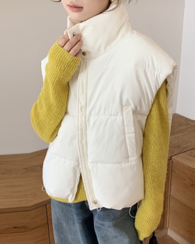 Korean style winter coat all-match vest for women