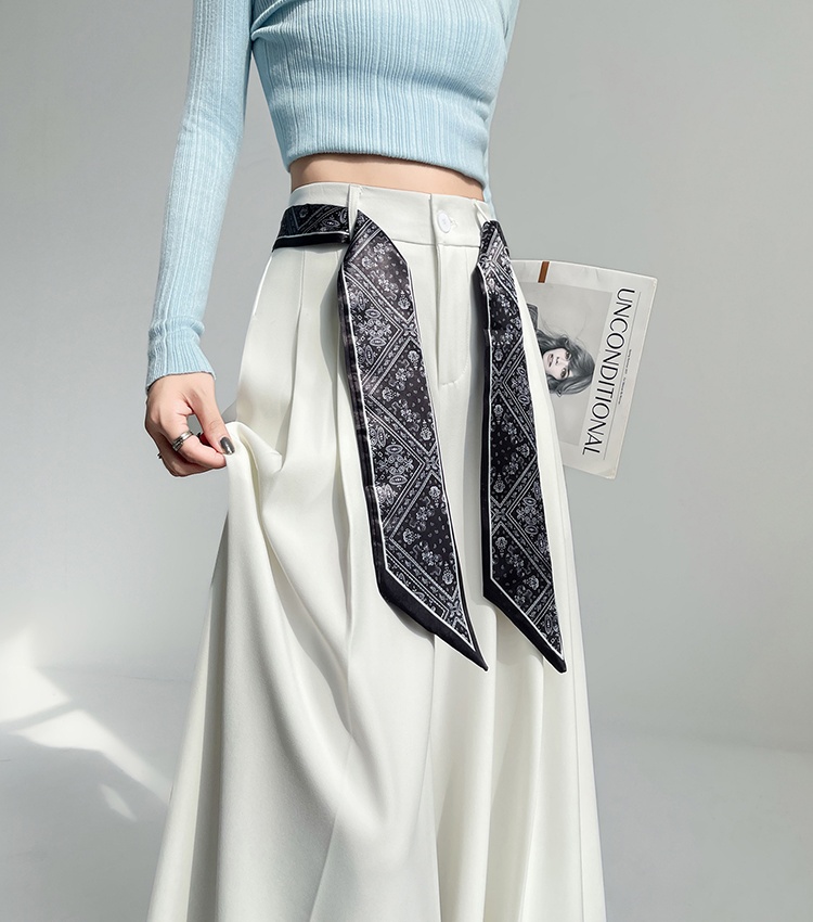 Autumn straight business suit loose pants for women