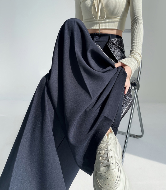 Autumn straight business suit loose pants for women