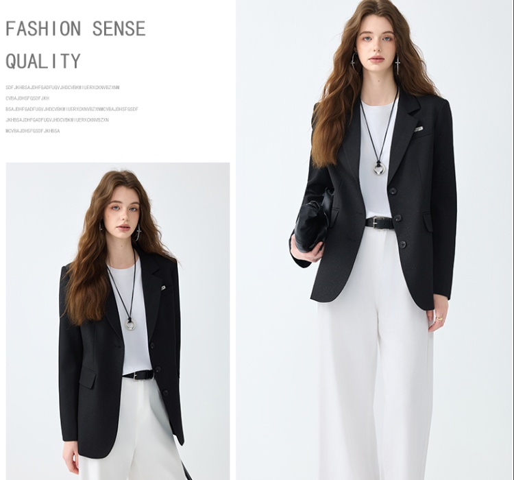 Temperament fashion coat spring business suit for women