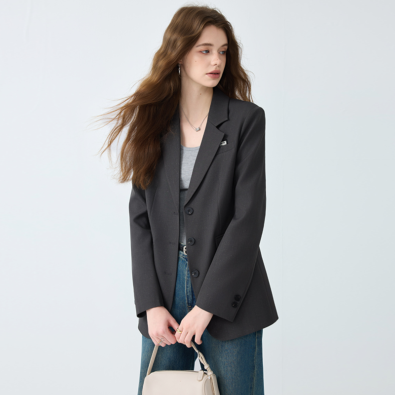 Temperament fashion coat spring business suit for women