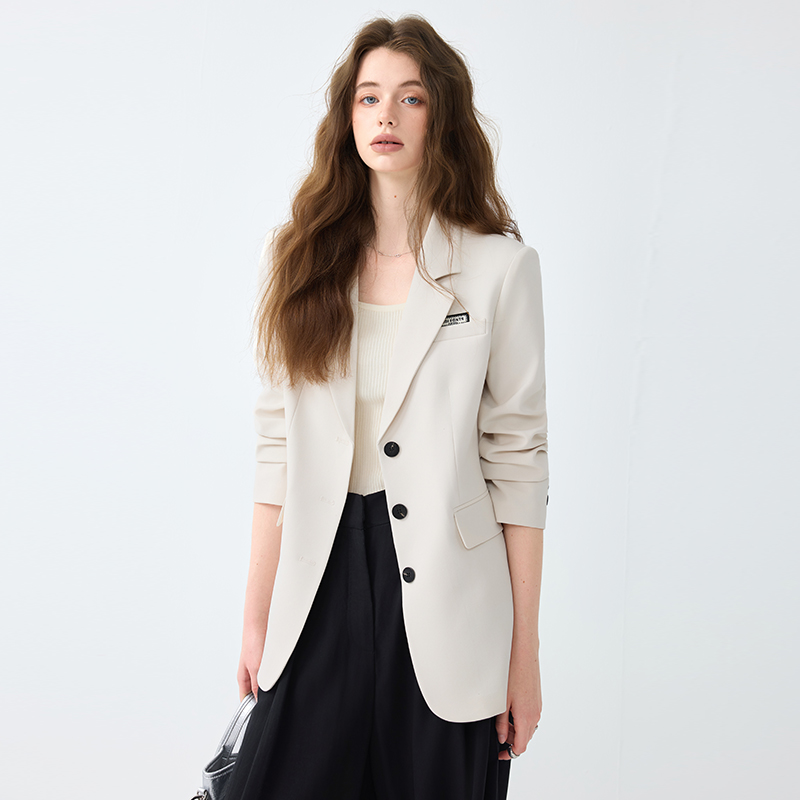 Temperament fashion coat spring business suit for women