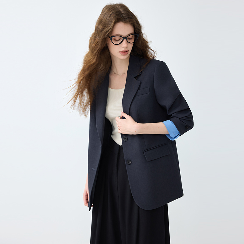 Temperament business suit spring coat for women