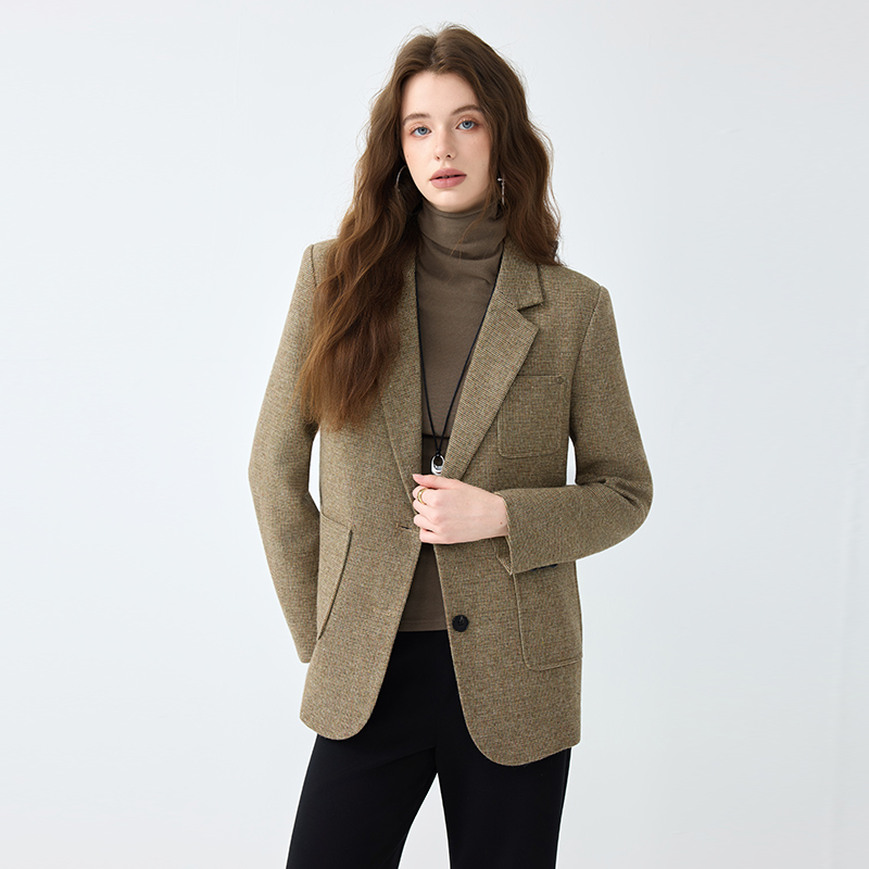 Fashion business suit spring coat for women